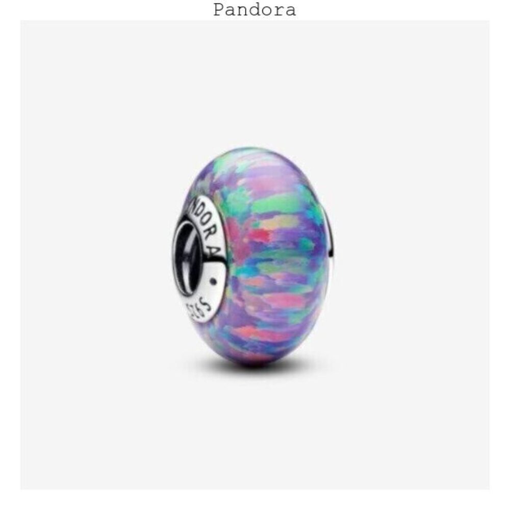 Pandora Opalescent Purple Charm